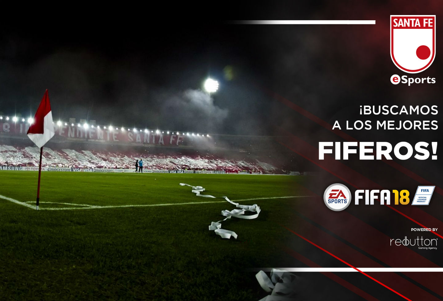 Santa Fe abre convocatoria para su equipo en la liga colombiana de fútbol virtual Santa Fe abre convocatoria para su equipo en la liga colombiana de fútbol virtual