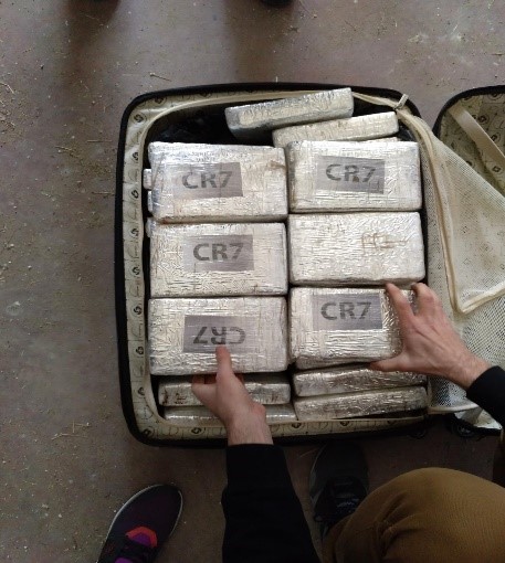 Cae una tonelada de cocaína colombiana en España