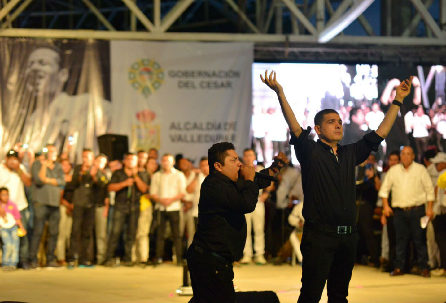 Peter Manjarres en homenaje a Martín Elías