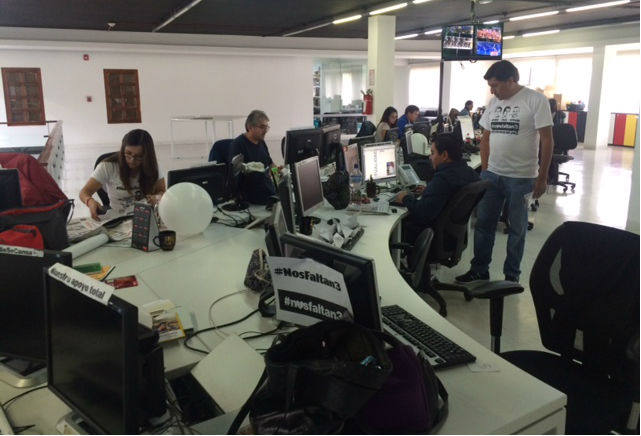 Redacción del diario del diario El Comercio. Redacción del diario del diario El Comercio.