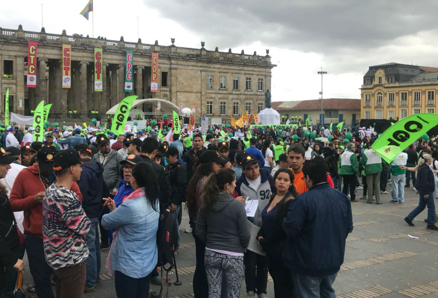 MARCHAS EN BOGOTÁ 1