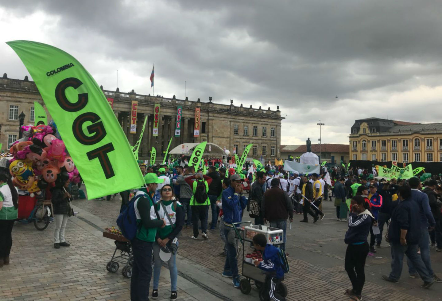 MARCHAS EN BOGOTÁ 2