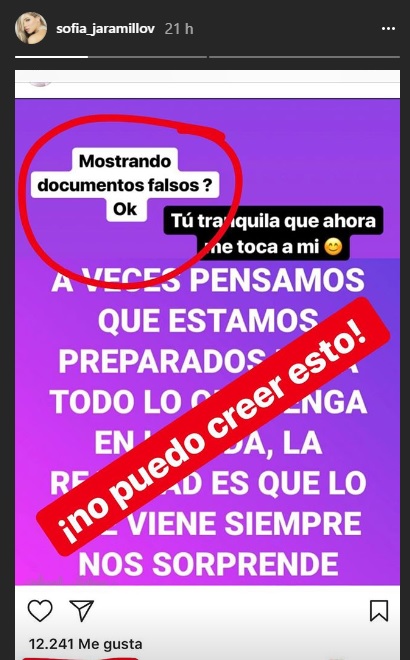 Mensaje Sofía Jaramillo Mensaje Sofía Jaramillo