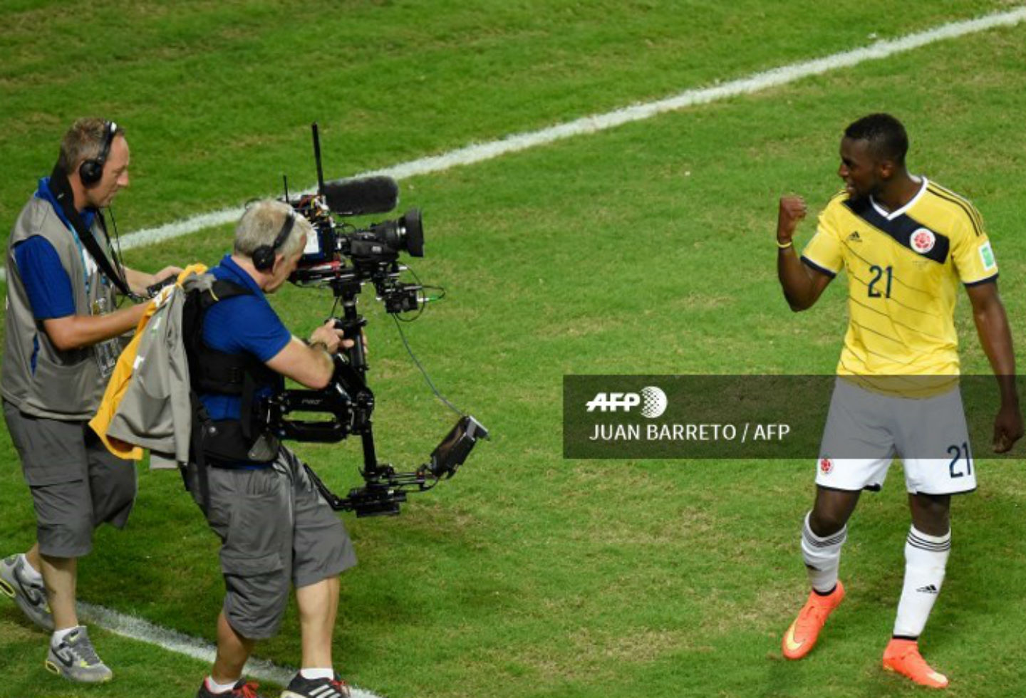 Gol de Jackson Martínez ante Japón