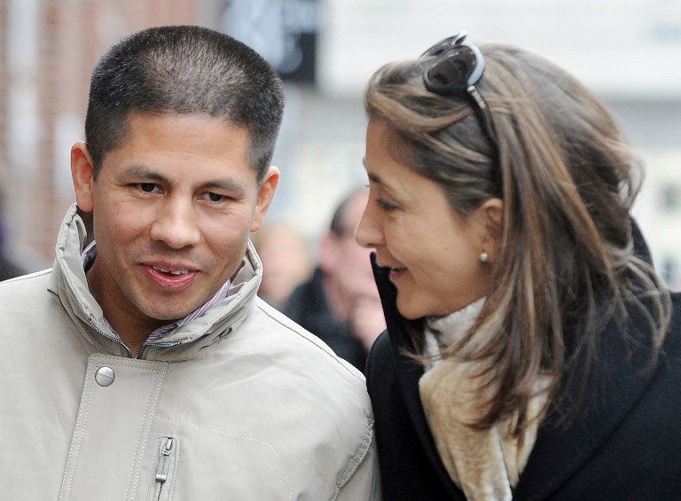 John Frank Pinchao e Ingrid Betancourt