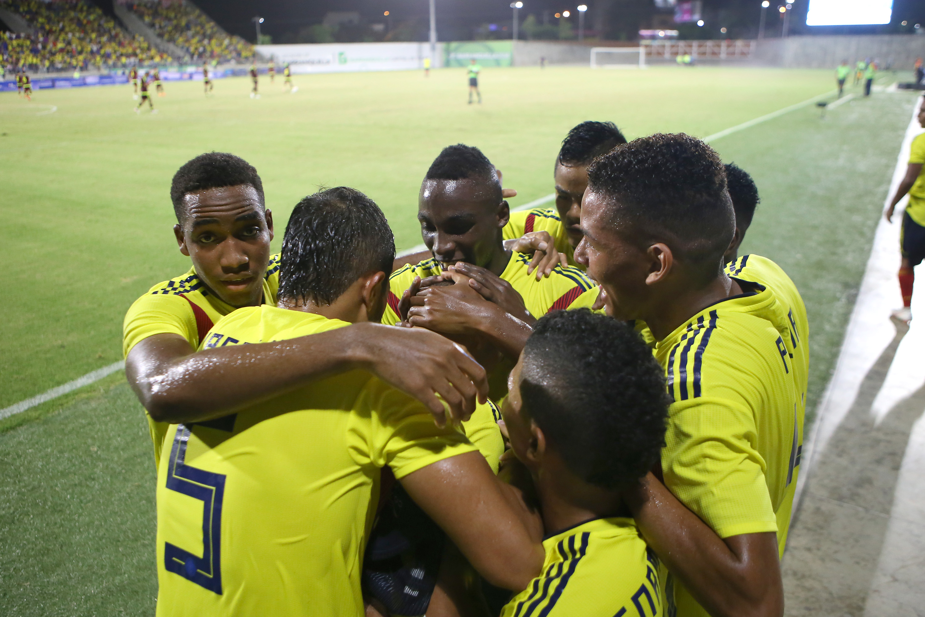 Colombia Vs. Venezuela en los Juegos Centroamericanos.