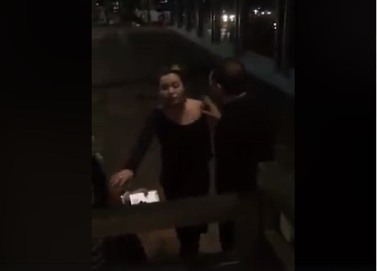 Abogada que ofende a vigilantes