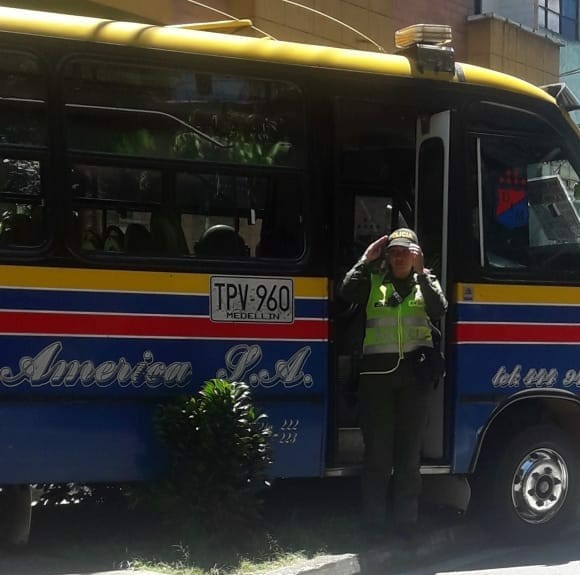 Asesinato conductor de bus en la Comuna 13 de Medellín