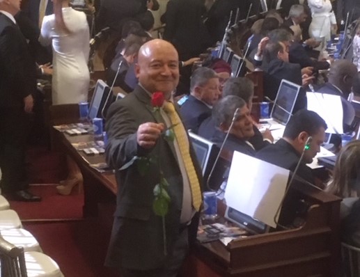 Carlos Antonio Lozada, nuevo congresista de la Farc.