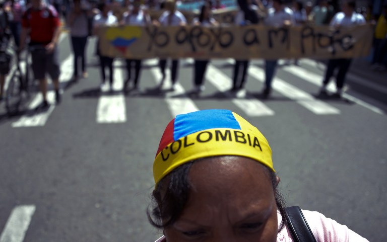 Protestas de maestros contra políticas del Gobierno