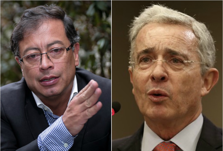 Gustavo Petro y Álvaro Uribe Gustavo Petro y Álvaro Uribe, de nuevo a los estrados judiciales.