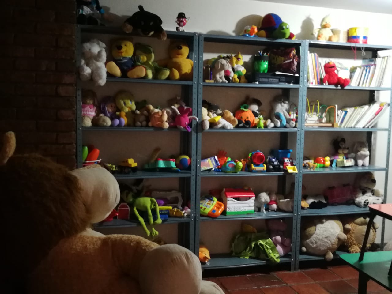 Cuarto de juguetes del Centro de Atención al Migrante