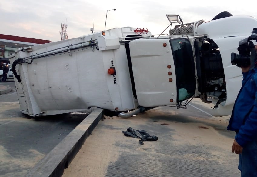 Así quedó registrado el accidente, en la carrera 10 con calle 27 sur