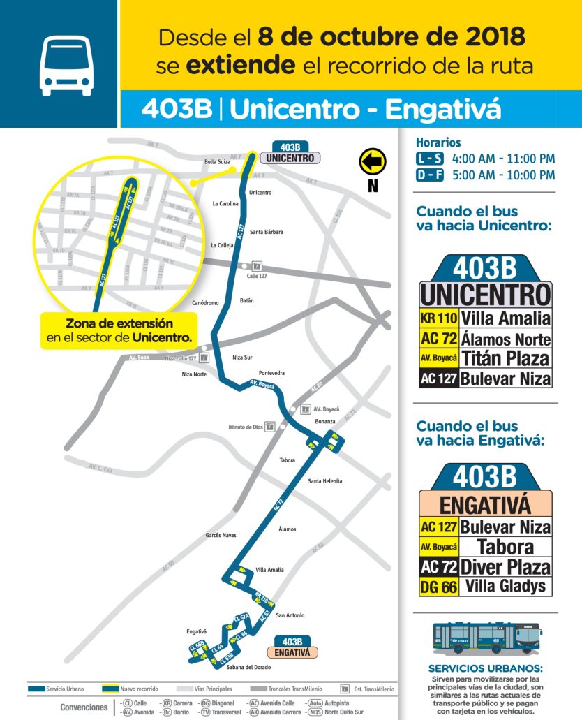 Ruta 403B Sitp