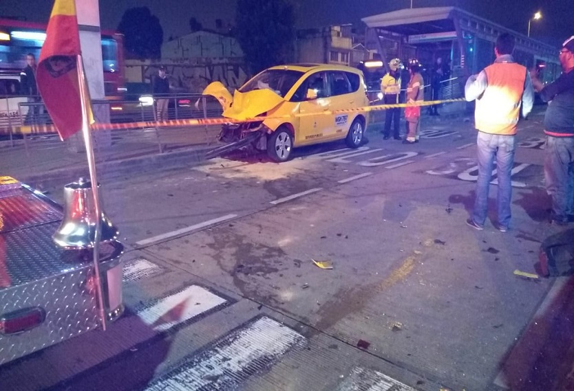 Accidente en Bogotá