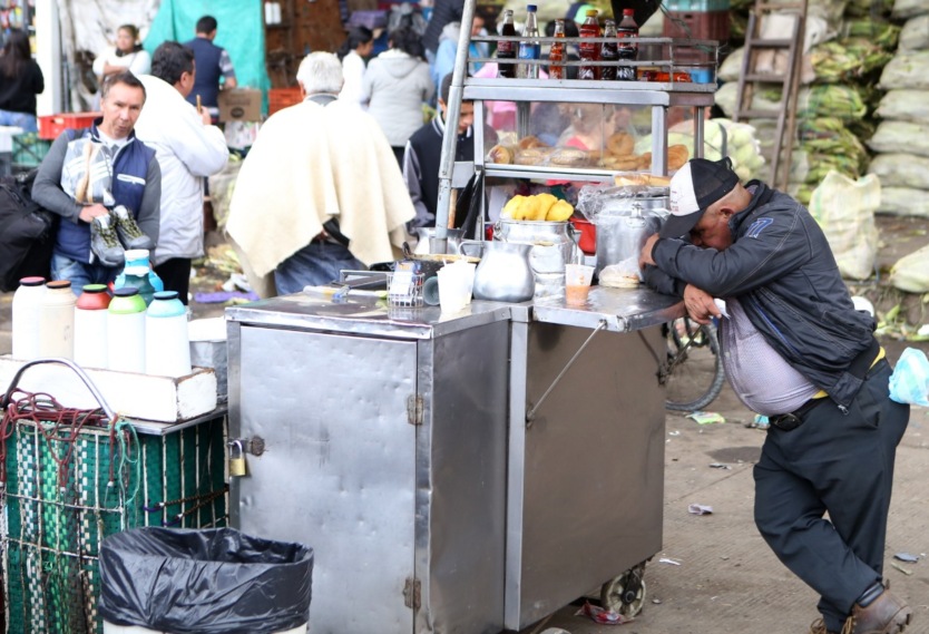 Comida en Corabastos