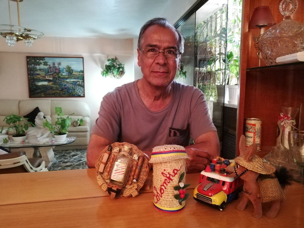 José Darío Ruiz, colombiano que emigró a Venezuela