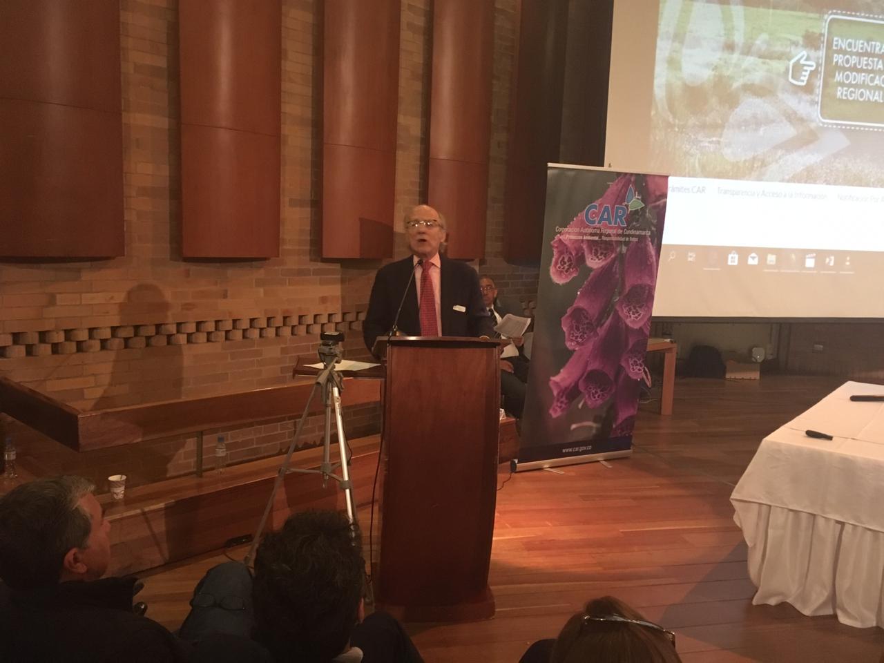 Manuel Rodríguez, ex ministro de Ambiente.