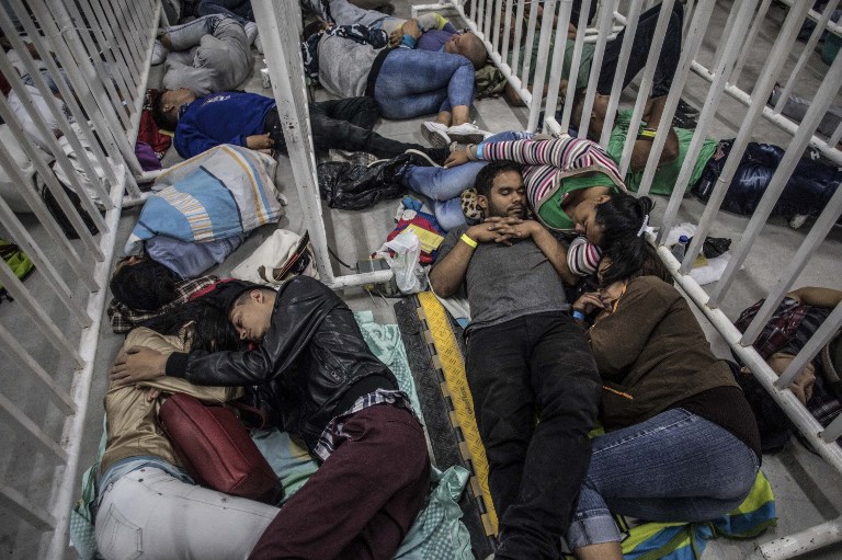 Migrantes venezolanos en Medellín