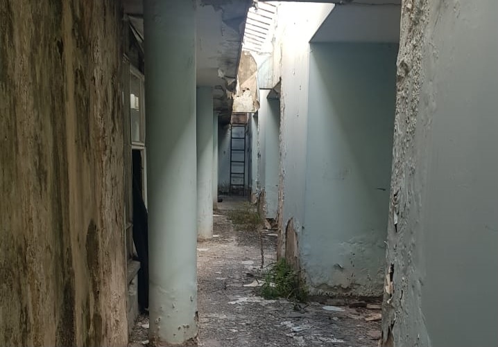 Pasillo hospital San Juan de Dios Bogotá
