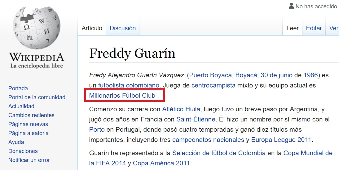 Guarín Wikipedia