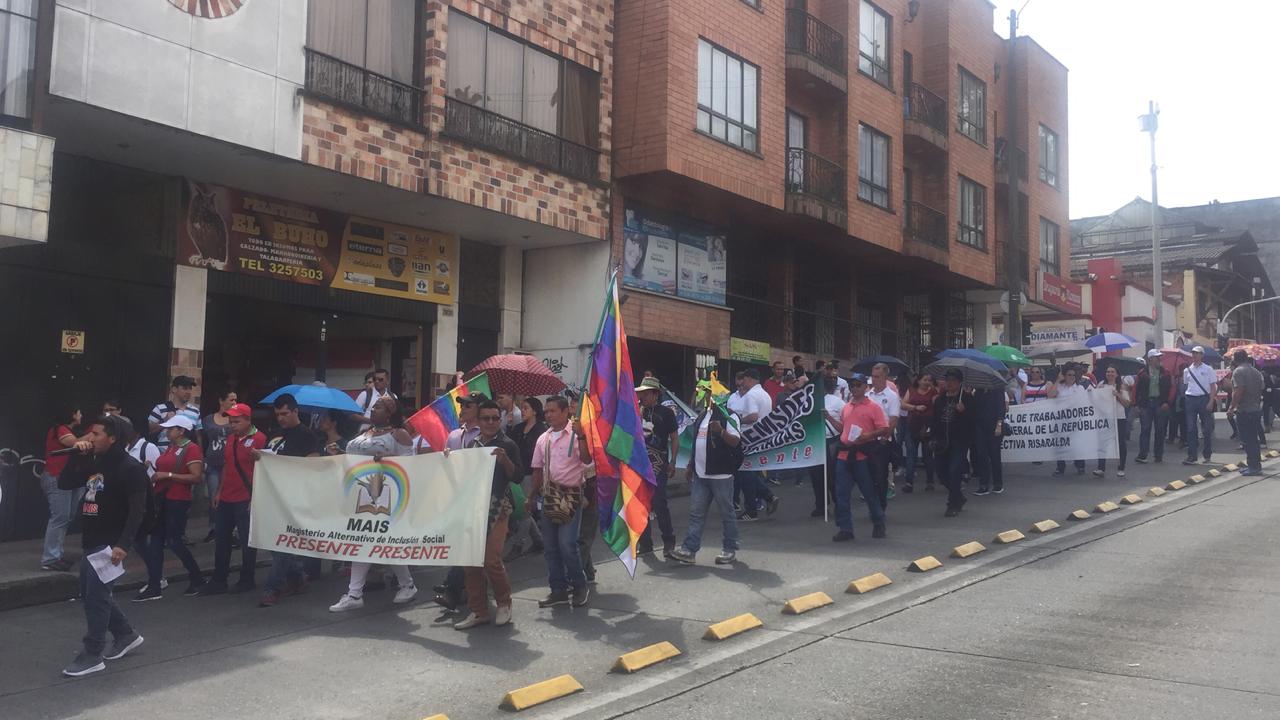 Protestas en Pereira.