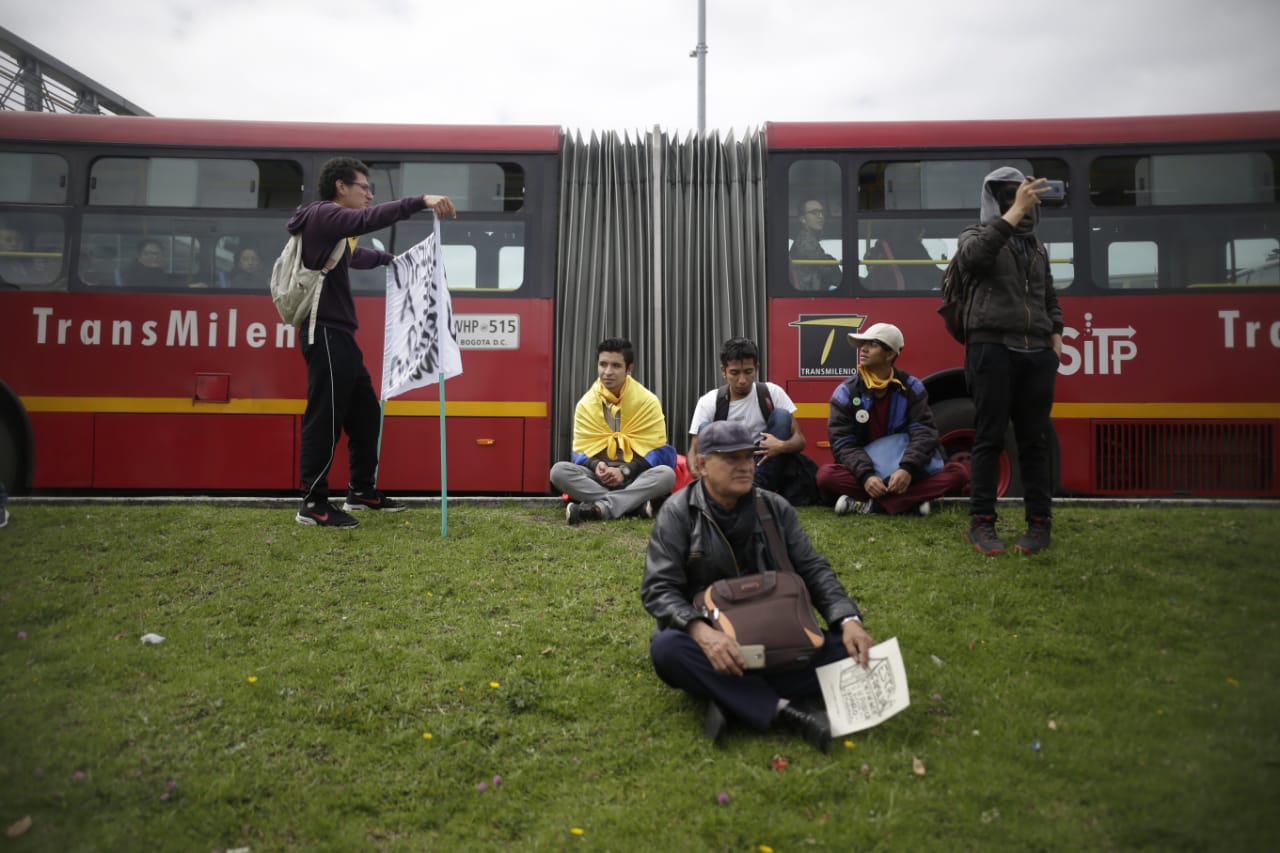 Marchas de los estudiantes universitarios en Bogotá 6