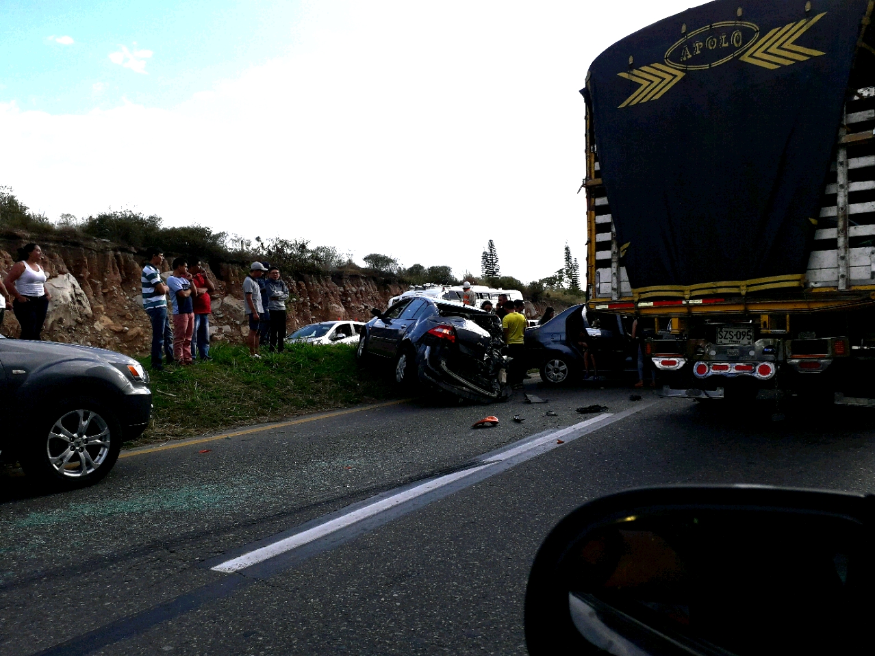 Choque Múltiple En Vía Bogotá Girardot Rcn Radio 5451