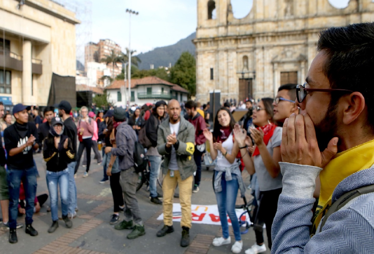 [Imágenes] Así Transcurrió Jornada De Marchas Estudiantiles En Bogotá ...