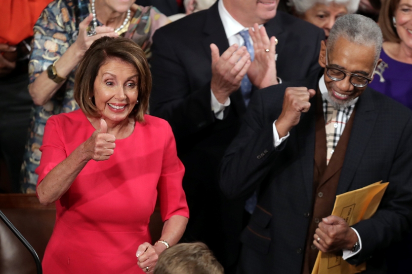 Nancy Pelosi.