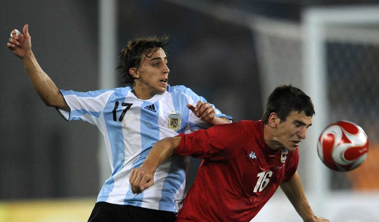 Diego Buonanotte en la Selección Argentina, año 2008