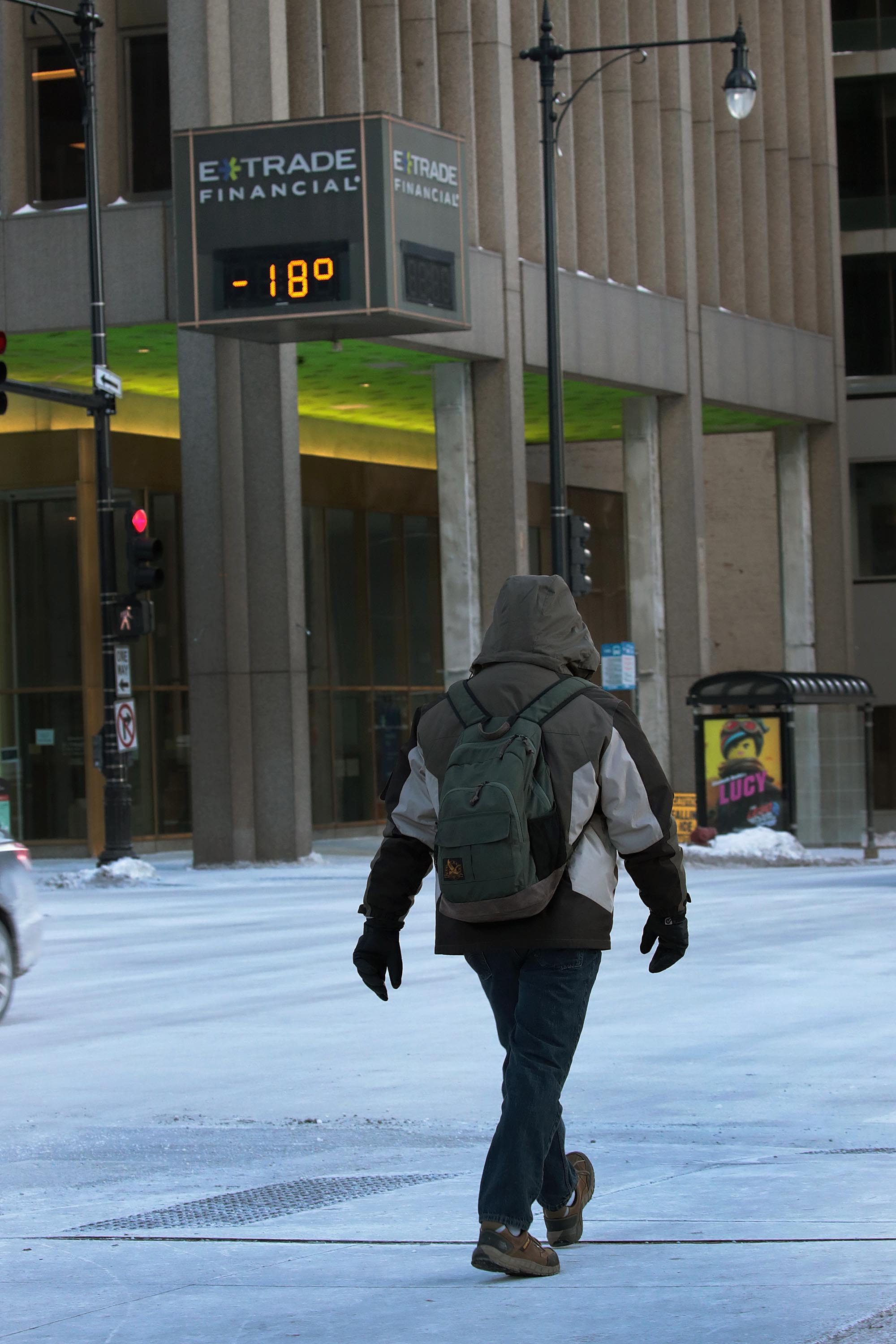 Chicago, en medio de la ola de frío