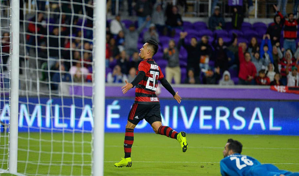 Fernando Uribe, jugador del Flamengo