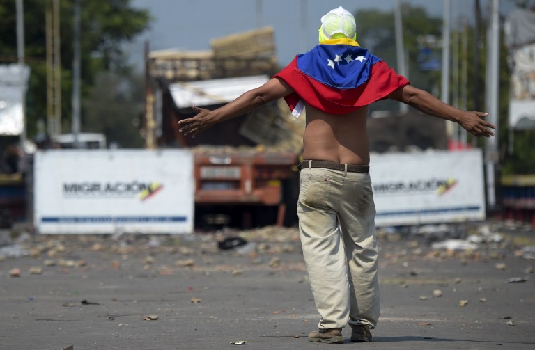 Disturbios en la zona fronteriza entre Colombia y Venezuela, en Norte de Santander