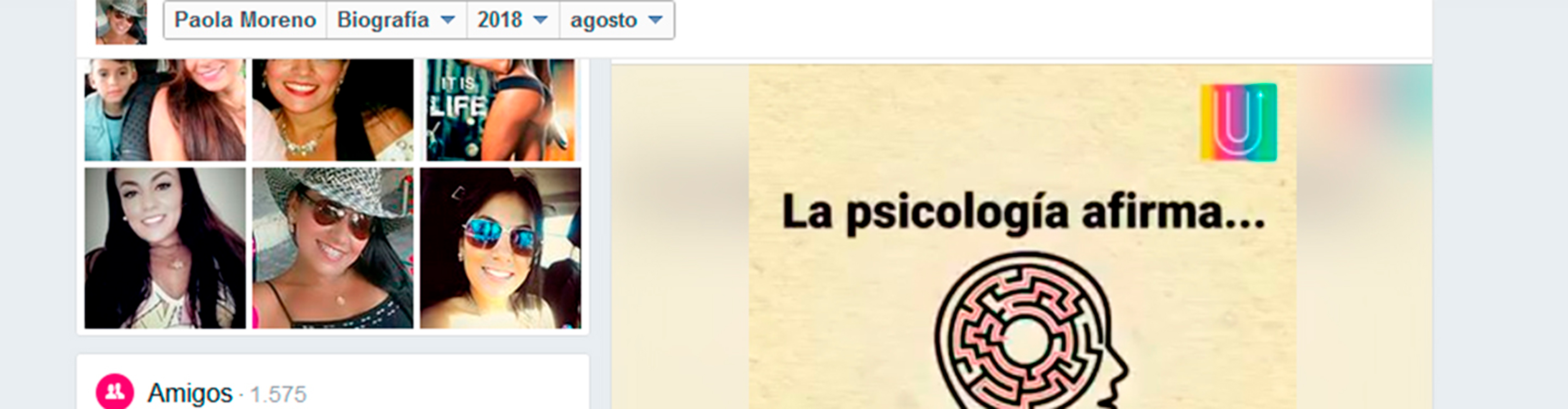 La publicación compartida en Facebook por Jessy Paola Moreno