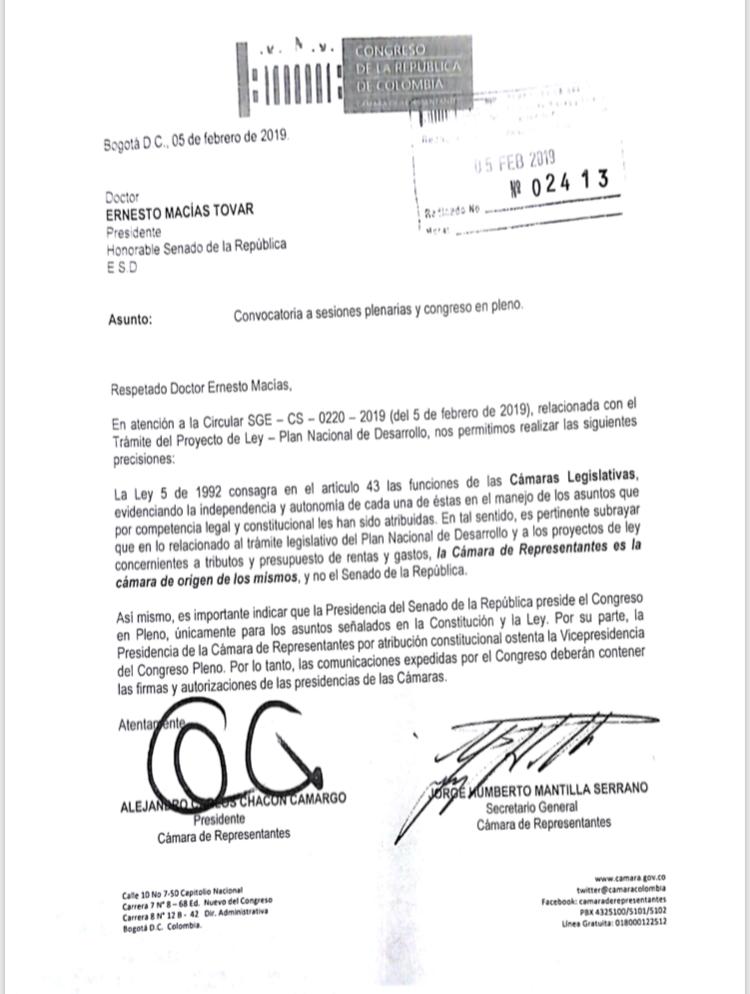 Carta Alejandro Chacón