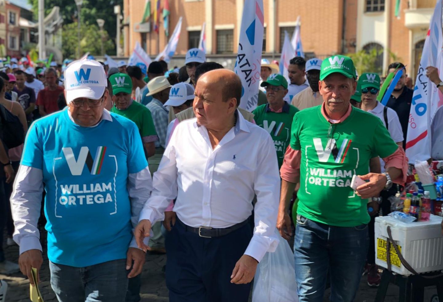 William Ortega, candidato a alcaldía de Bello