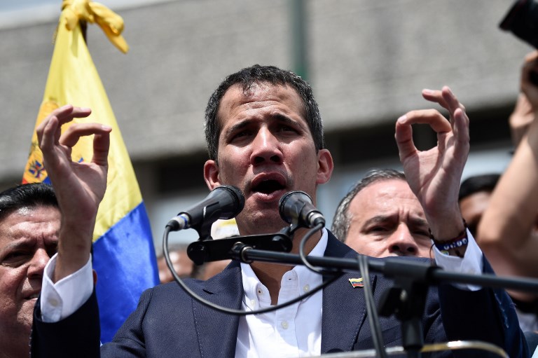 Juan Guaidó en Caracas