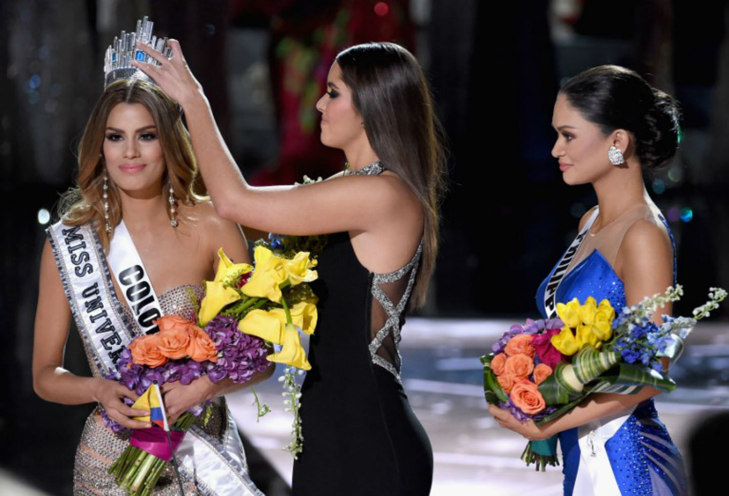 Ariadna Gutiérrez fue coronada por Paulina Vega como Miss Universo