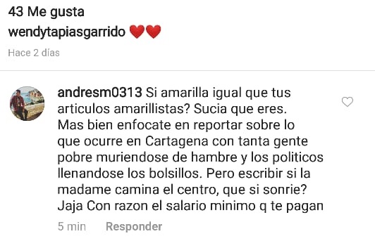 Liliana Campos realizó la advertencia cuando entraba a una nueva diligencia judicial que se adelanta por su caso.