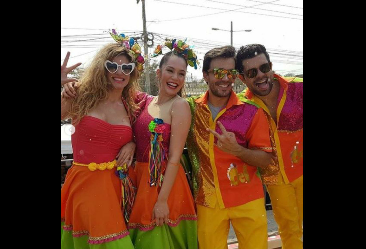 Las Famosas En La Batalla De Flores Del Carnaval De Barranquilla | RCN ...