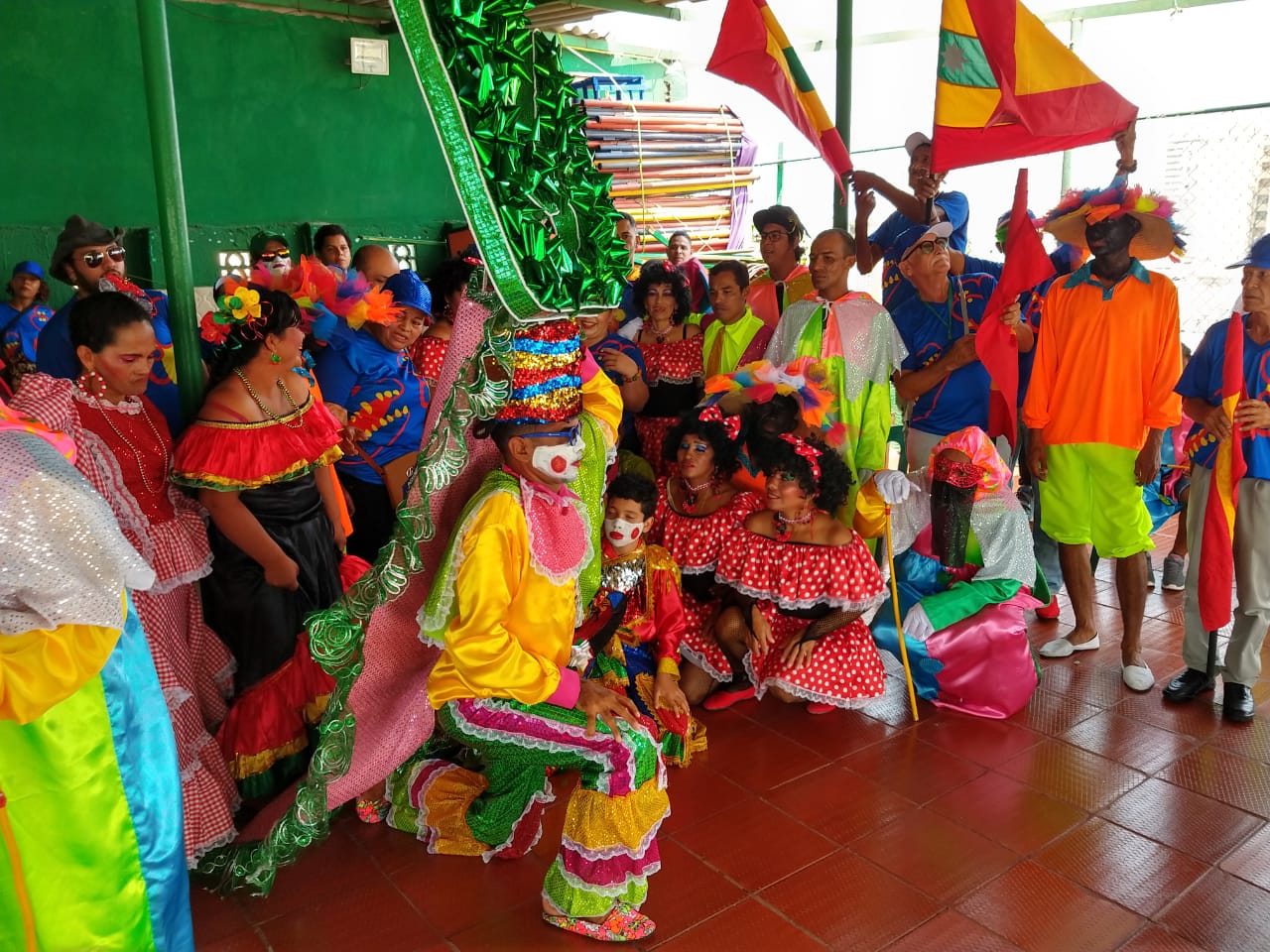 Hogar de paso en el carnaval de Barranquilla 