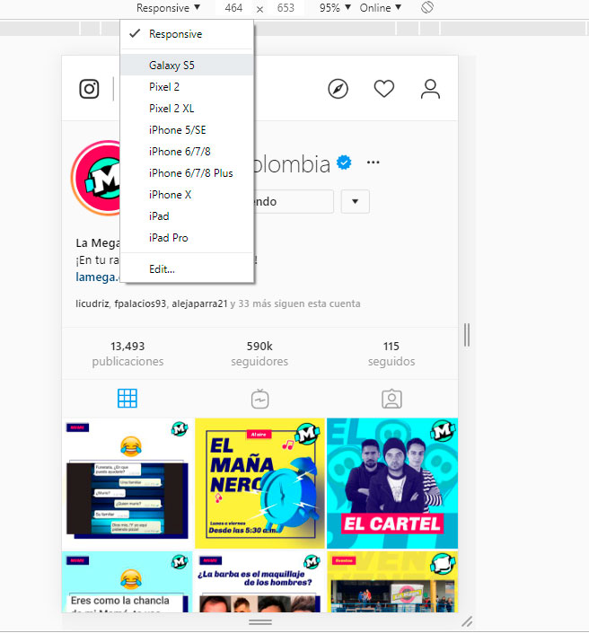 Instagram publicar en pc