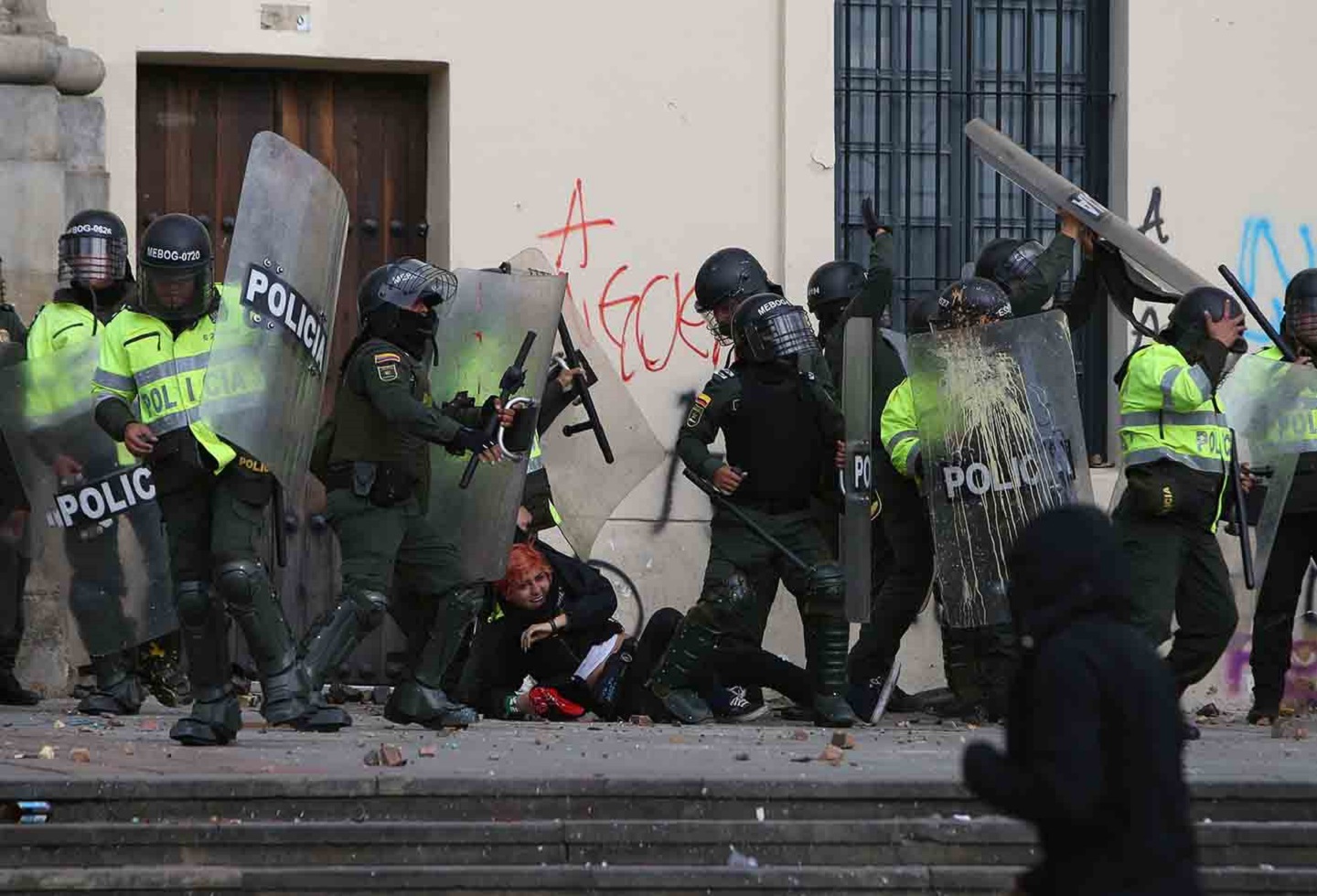 Manifestaciones en la Plaza de Bolívar 25 de abril de 2019