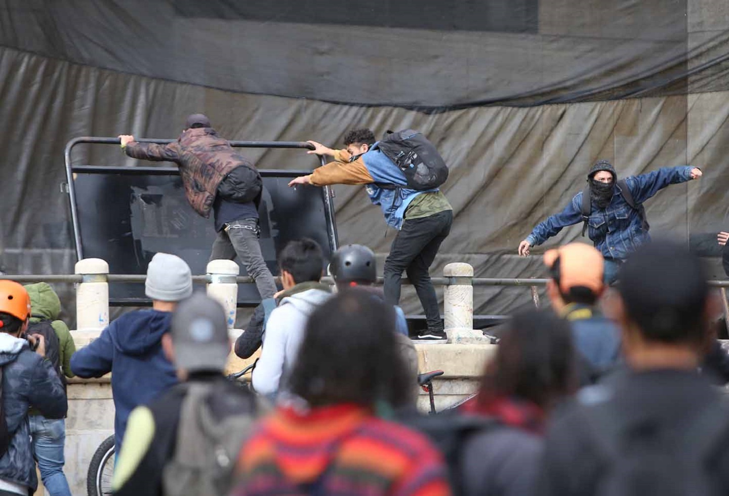 Manifestaciones en la Plaza de Bolívar 25 de abril de 2019