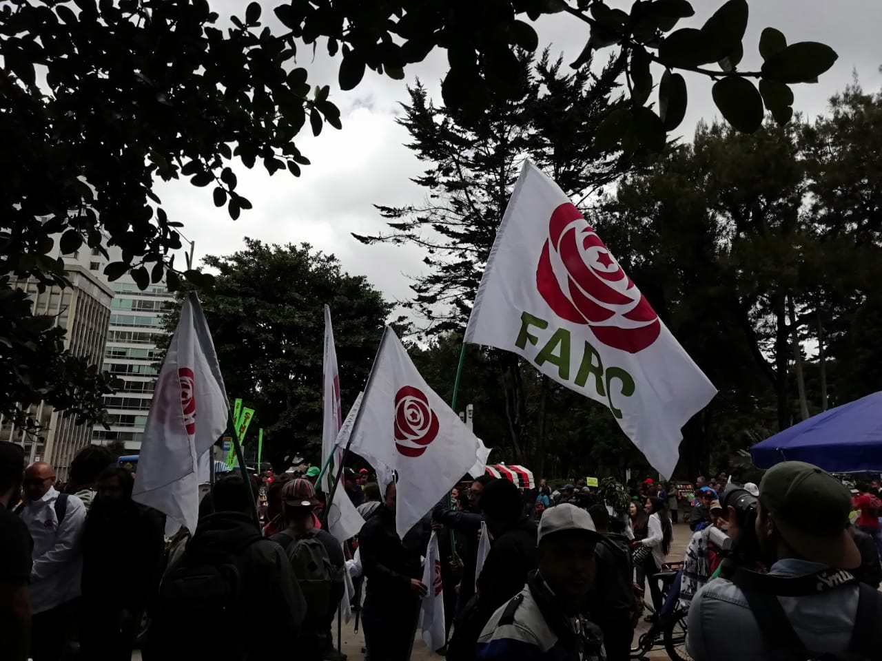 Movilizaciones en medio del paro nacional, convocado por las centrales obreras