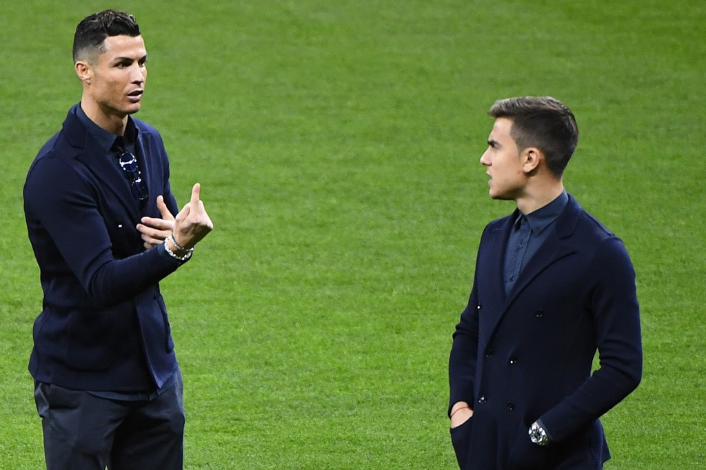 Cristiano Ronaldo y Paulo Dybala