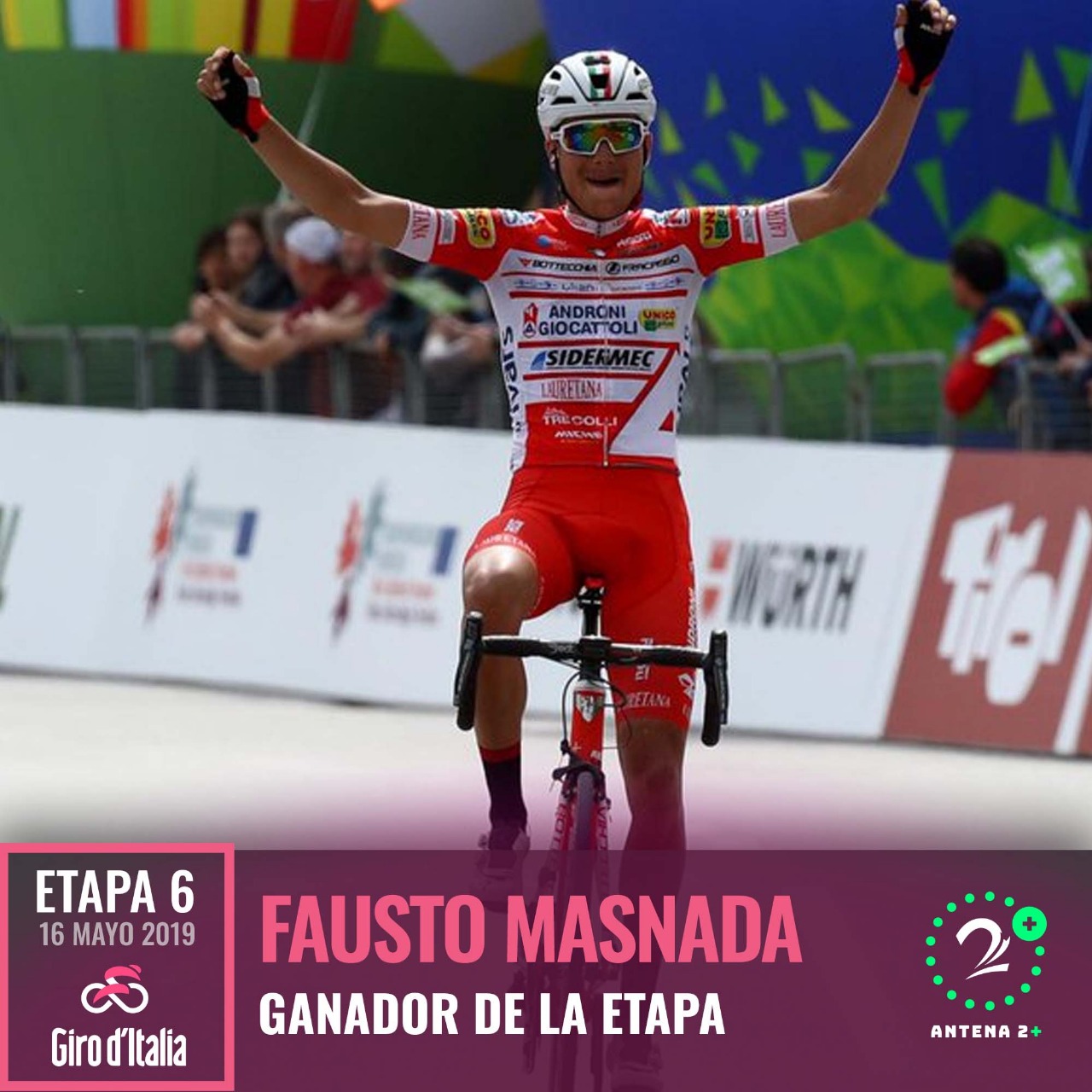 Valerio Conti le quitó la 'maglia' a Roglic y es el nuevo líder del Giro de Italia Valerio Conti le quitó la 'maglia' a Roglic y es el nuevo líder del Giro de Italia