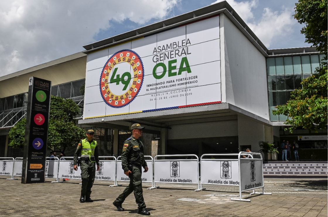 Medellín es sede de la Asamblea General de la OEA