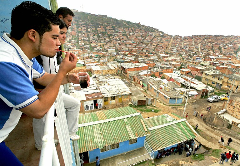 Localidad de Ciudad Bolívar, en Bogotá